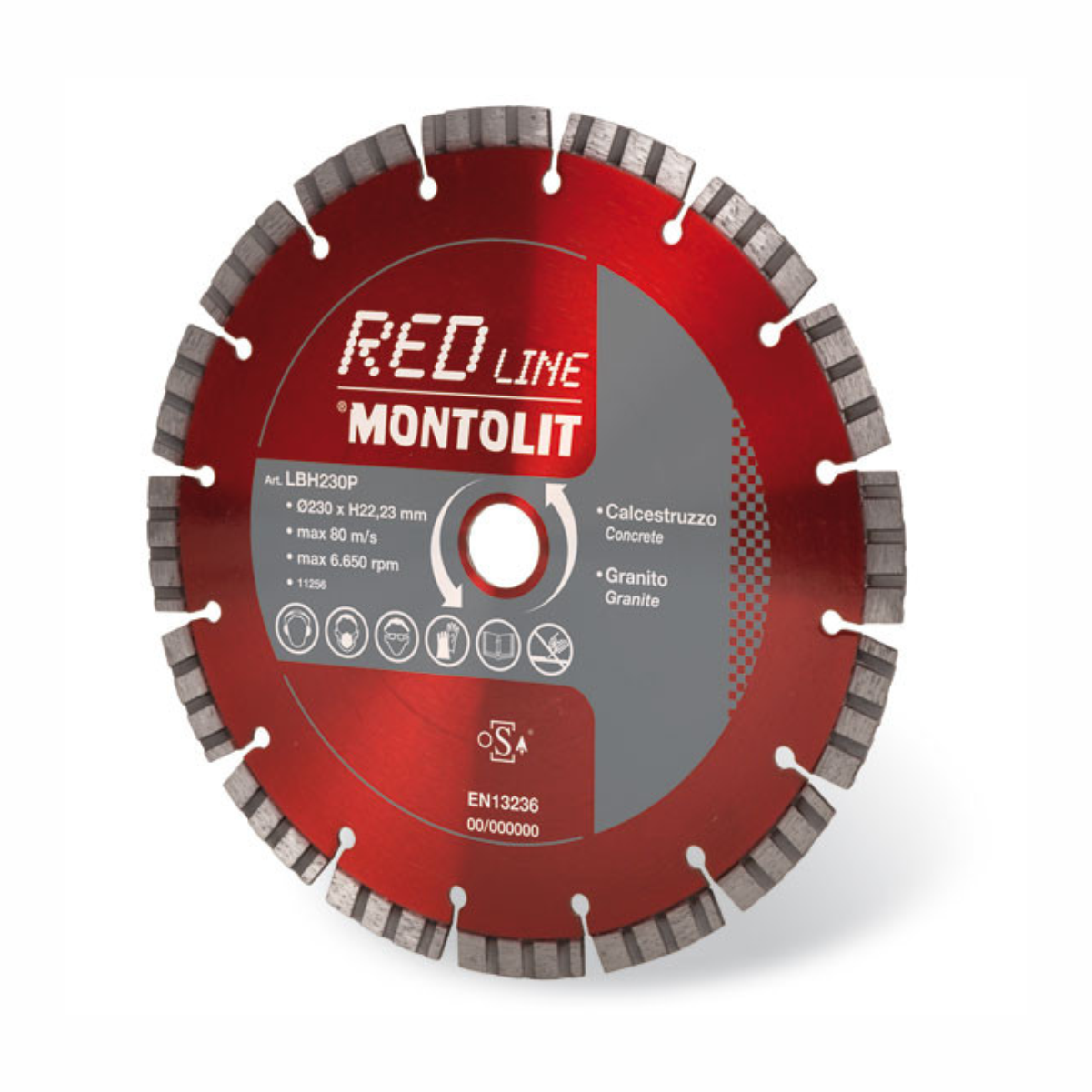 Disc diamantat LBH250 – taiere uscata – pentru beton, granit, piatra dura Disc diamantat LBH250 – taiere uscata – pentru beton, granit, piatra dura